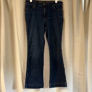 Wrangler Dark Blue High Rise Trouser